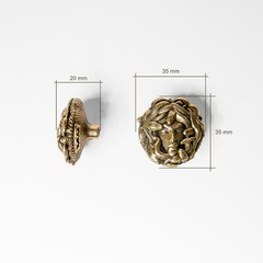 Medusa Gorgon – durable, reliable, elegant metal handles for furniture doors