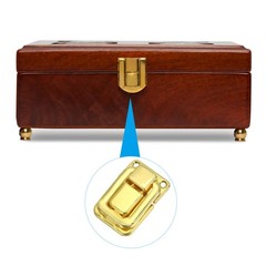 Toggle Catch Lock 1.5″ x 1″, 18 Pack Latch Clasp for Jewelry Box, Gold