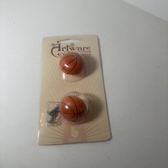 Artware Basketball Drawer Pulls Dresser Cabinet Sports Orange Kids