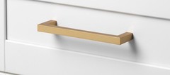 9 each of GlideRite Gold Collection “Satin” Cabinet Pull. 21683-128-SG-1. 5”CTC.