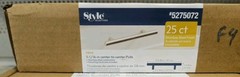 Style Selections Demi Cabinet pull-Qty25 -5¹/¹⁶ctc-7⅜ L-#5275072 Stainless