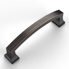10 PCS Oil Rubbed Bronze Cabinet Pulls 4 Inch 102mm Hole Center ZH0009ORB