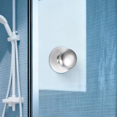 2-Pack Stainless Steel Suction Handles, Drill-Installation, Rust-Proof Grip f…