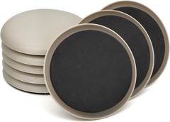 8 Pack Furniture Sliders Reusable Moving Pads for Carpet and Hard Floors