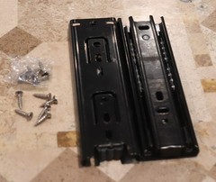 Drawer Slides 2Pcs 6 Inch, Heavy Duty Drawer Slides for Cabinets