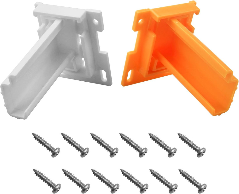 H307 Drawer Slide Socket Set with 2-1/8 Inch X 1-3/4 Inch Adjustable Base and Ra