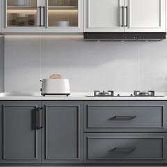 Pack Black Drawer Handle Cabinet Pull Black Kitchen 5 Inch Hole Centers 2