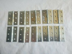 10 pcs.[5 Pair] of 2″ x 3″ Plain- Butt Hinge- Utility Hinges