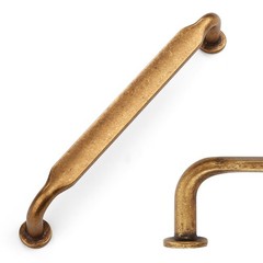 10 Pack Antique Brass 5 In 128mm Zinc Alloy Kitchen Cabinet Handles Pull