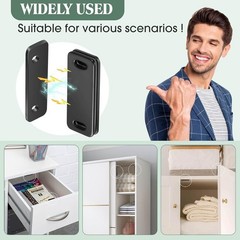 Ultra Thin Cabinet Door Magnets Catch,Magnetic Door Catch,Cabinet Latch Magne…