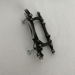 Vtg Amerock Drawer Pull BP182-AS French Colony Antique Silver Pewter Bail