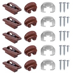 Kenlin Rite Trak II Drawer Slides Replacement 5 Sets Repair Kit Fast Shipping
