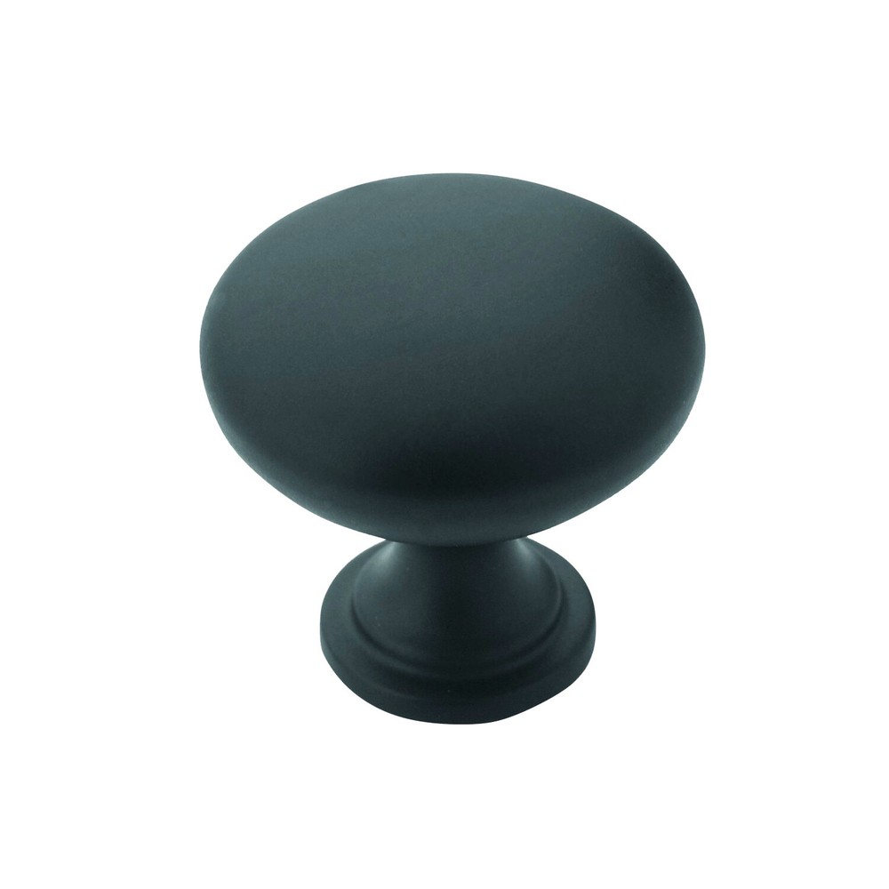 10 Pack Amerock Bp53005-Fb 1-3/16″ Flat Black Kitchen Cabinet Door Drawer Knob