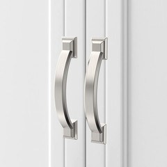 10 Pack 3 Inch(76Mm) Brushed Satin Nickel Kitchen Cabinet Handles, Cabinet Pulls