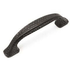 Cosmas 10 Pack 10553ORB Oil Rubbed Bronze Hammered Cabinet Handle Pull Hardwa…