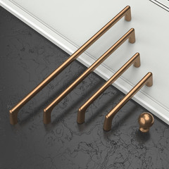 10 Pack 8.8 Inch(224Mm) Champagne Bronze Cabinet Pulls Cabinet Handles Cupboard