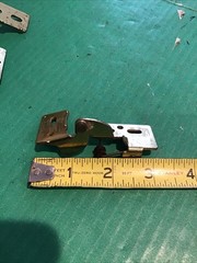 Lot of 2 Youngdale Hinge Cabinet Door Gold Finish #5 Knife Hinge Self Closing