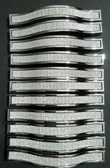 11 Pcs Silver Chrome Furniture Handle Door Pull Hardware 5.5″ Two With Screws