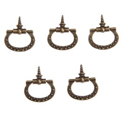 10Pcs Mini Cabinet Pulls, Self-Tapping Screws Knobs Handles for Jewelry Box Draw