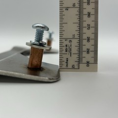 Handmade (2) Stainless Steel 7” x 3-1/4” XL Cabinet Handles Drawer Pulls