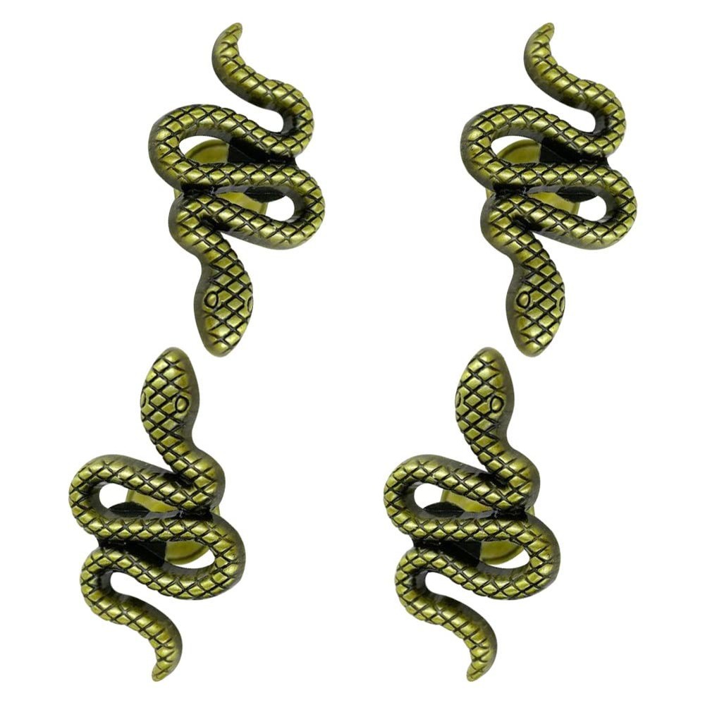 Snake Cabinet Knobs, Animal Drawer Knobs for Drawer Wardrobe Cupboard Dresser…