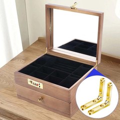 Small Hinges With Screws Perfect for use in miniature furniture, jewelry boxes