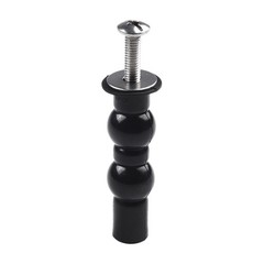 2 Pack Toilet Hinge Screw Compatible Expanding Rubber Bolt Top Nuts Set