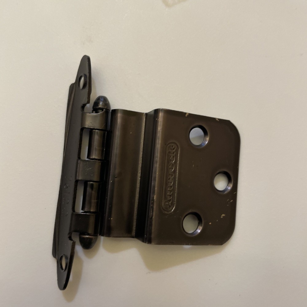 Amerock Oil-Rubbed Bronze 3/8 in Inset Cabinet Hinge (2-Pack) (5 pairs)