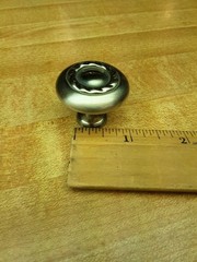 Qty 1-39 Kitchen Cabinet Knob Brushed Nickel Finish Richelieu Hardware