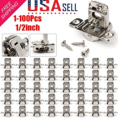 Lot Cabinet Hinges 1/2″ Overlay Soft Close Face Frame 105° Compact Handware