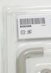 Two Ikea BAGGANAS beige 2 Packs, 5 5/8″, total of 4 handles, 805.880.01 , NEW