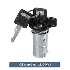 1 Set 12300443 Car Ignition Starter Switch Lock Cylinder W/Keys for Chevy