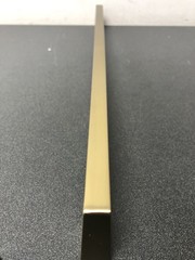 Amerock BP55281BBZ Blackrock 18″ Center Appliance Pull – Golden Champagne