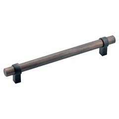 5x Euro Loop Style 7-9/16″ Centers Oil-Rubbed Bronze Cabinet Pull Handle 9-3/16″