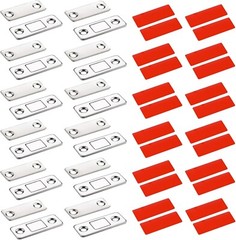 12 Pack Monkey Magnets Ultra-Thin Magnetic Plates Keep It All Shut,AS-SEEN-ON-TV