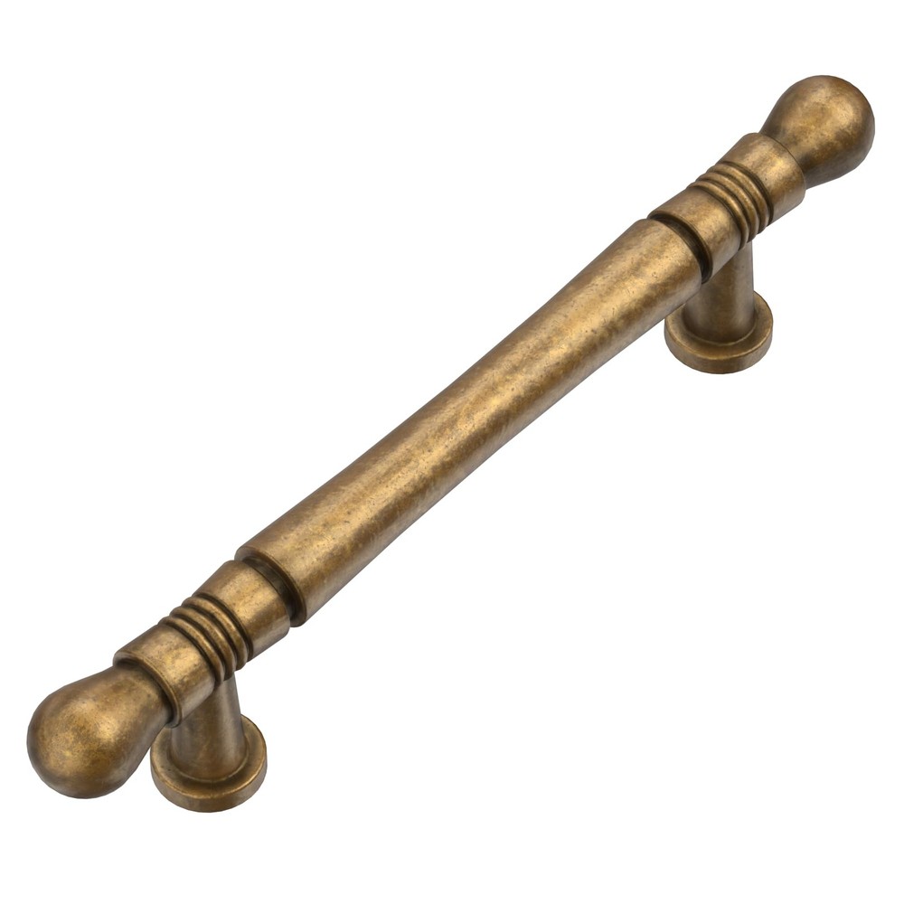 10 PCS Antique Brass Cabinet Pulls 33/4 Inch 96mm Hole Center Drawer AL3089