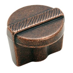 Amerock Forgings Rustic Bronze 1 1/4″ Round Cabinet Knob BP4427RBZ