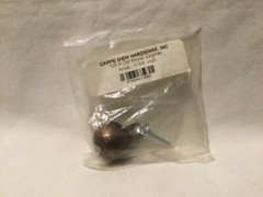 Carpe Diem Hardware 108-4 Old World Knob, 1-3/8-Inch, Cognac