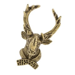 Artistic Elk Head Brasses Cabinet Handle with European for Home Decoration