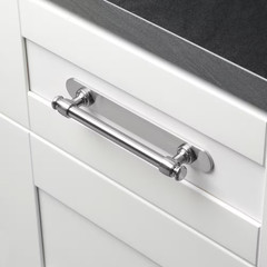 7-1/4 In. Rounded Cabinet Backplate 5-1/16 In. Center to Center, 7343-128-SN
