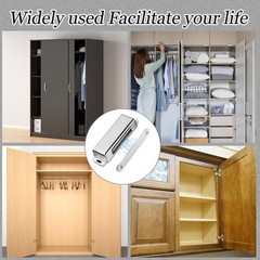 2 Pcs Magnetic Door Catch 150lb Heavy Duty Size: 2.95 inch