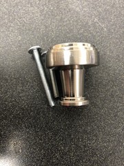 Emtek 86432US15 1-1/4″ Mushroom Cabinet Knob – Satin Nickel