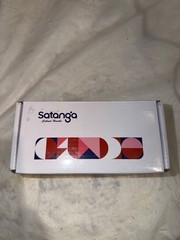 Satanga 8 Pack 2-1/2” Inch Hole Center Brushed Brass Flat Cabinet Pulls Edge