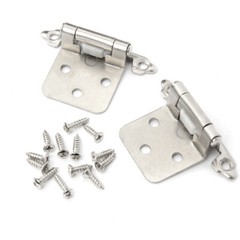 Kitchen Cabinet Hinges Overlay Self Closing Face Mount Cupboard Door Hinge Lot