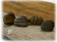 4 Tumbled Natural Rock Stone Drawer Pulls Repurposed Hardware Rustic U CHOOSE