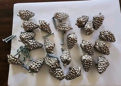 (23 Pack) 1-7/8″ Cluster Of Grapes Knob Pewter