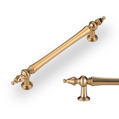 10 Pack 5 Inch Hole Centers Champagne Bronze Cabinet Handles