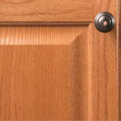 Zephyr Collection Knob 1-1/4 In. Diameter Matte Black Finish Modern Zinc Cabinet