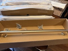 5 Pack 12 Inch305mm Drawer Handles Polished Nickel Cabinet Pulls Draw