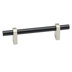 Alno A2801-3 Vita Bella 3″ Center to Center Modern Smooth Bar – Matte Nickel /